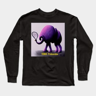 TENNIS Elephant Long Sleeve T-Shirt